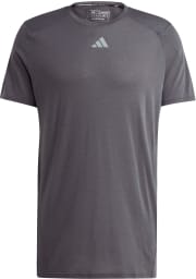 Temperaturregulerende løpe-t-skjorte med refleksdetaljer
