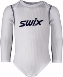 Baby versjon av vår prisvinnende undertøysserie SWIX RaceX Bodywear.