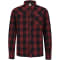 Oxblood Red Check