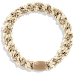 Ivory Beige glitter stripe
