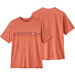 Line Logo Ridge Stripe: Quartz Coral X-Dye