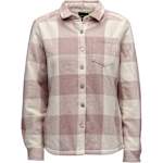売れ筋商品|||ブラックダイヤモンド カットソー トップス レディース Project Lined Flannel Shirt - Women's Pale Mauve/Off White Plaid Black Diamond Project Lined Flannel Dame | Sportsnett