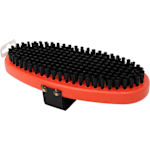 T194O Brush oval, stiff black