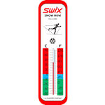 R210 Swix Rect. Wall Thermomet