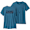 Boardshort Logo: Wavy Blue X-D