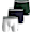 MP001 - White/Navy/Green