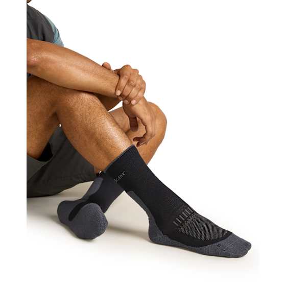 M Merino Hike+ Light Crew Socks