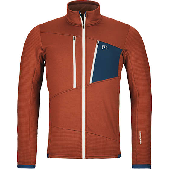 Fleece Grid Jacket M