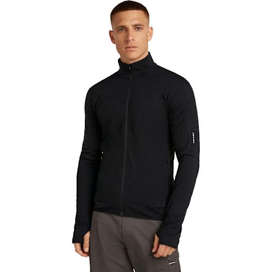 Merino Blend 300 RealFleece Descender LS Zip Herre