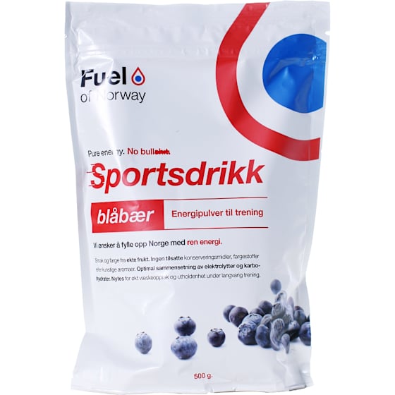 Sportsdrikke 0.5kg Blåbær