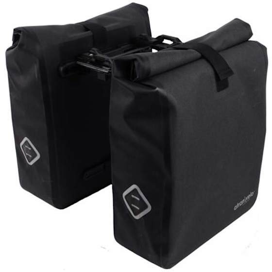 TRAVEL Sidevesker. grey / blac