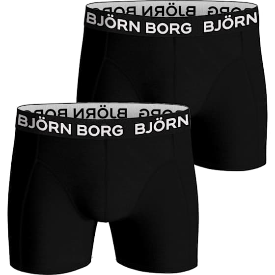 Bamboo Cotton Blend Boxer 2-Pack Herre
