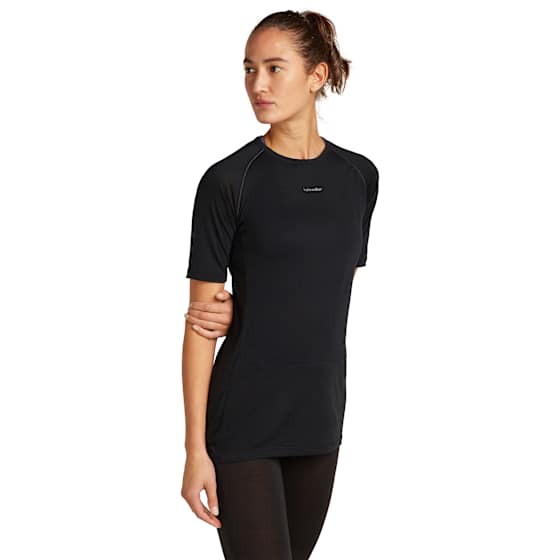 W Merino Blend 125 ZoneKnit™ SS Crewe Thermal Top