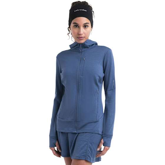 Merino 260 Quantum IV LS Zip Hoodie Dame
