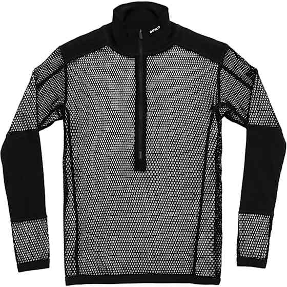 Wool Messh Pro Zip Neck Dame