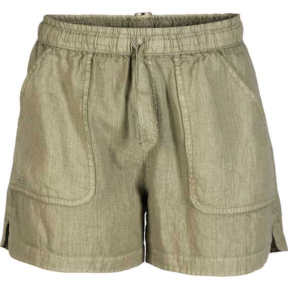 Safari Linen Shorts Dame