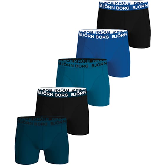 Cotton Stretch Boxers 5-Pack Herre