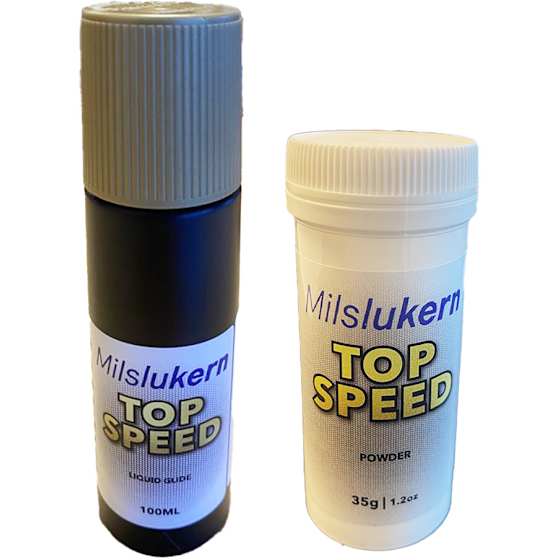 Milslukern Top Speed Glide pulver & liquid