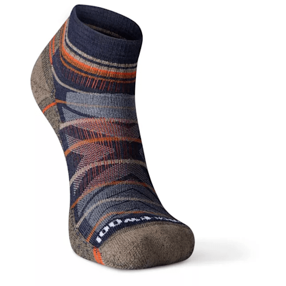 Hike Light Cushion Pattern Ankle Socks