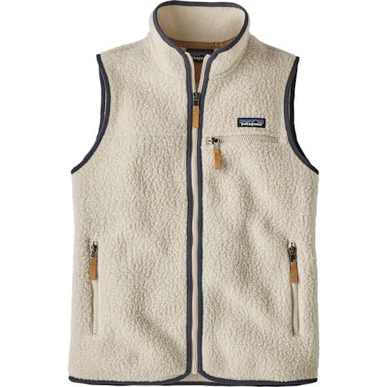 Retro Pile Vest Dame