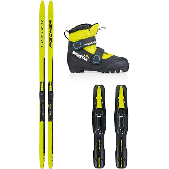 Sprint Crown med Tour Step-In Binding og Snowstar Junior Skisko