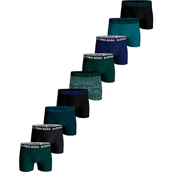 Cotton Stretch Bpxer 9-Pack Herre