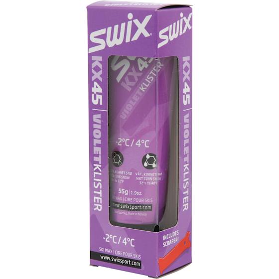 KX45 Violet Klister. -2°C to +4°C