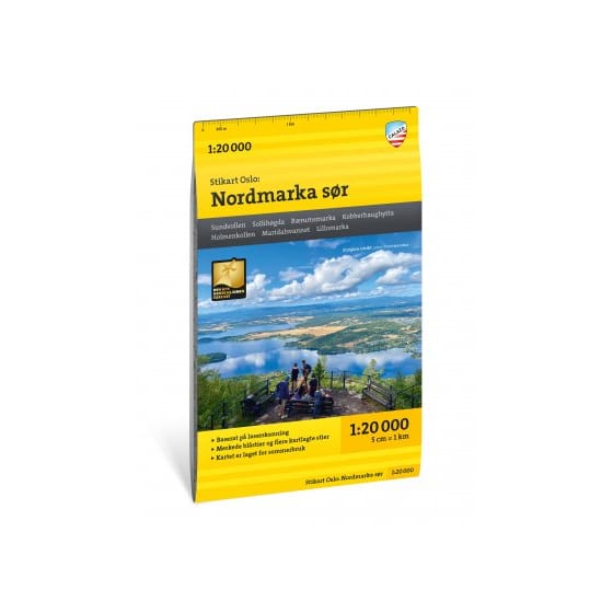 Stikart Oslo: Nordmarka sør