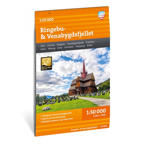 Turkart Ringebu & Venabygdsfjellet