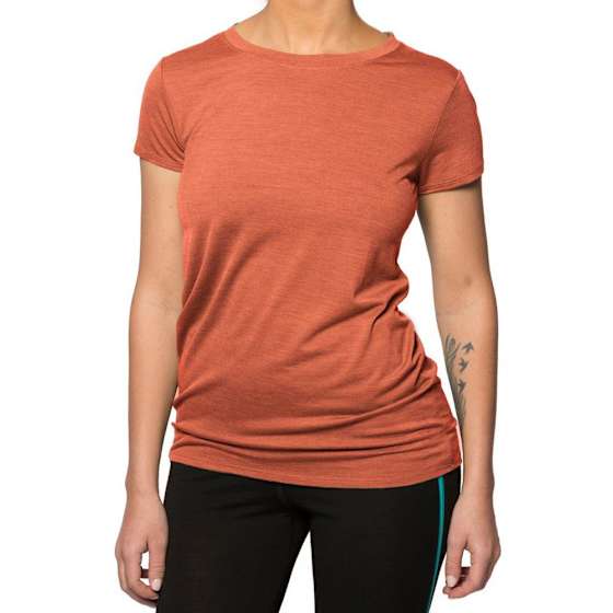T-shirt organic wool and silk Ws