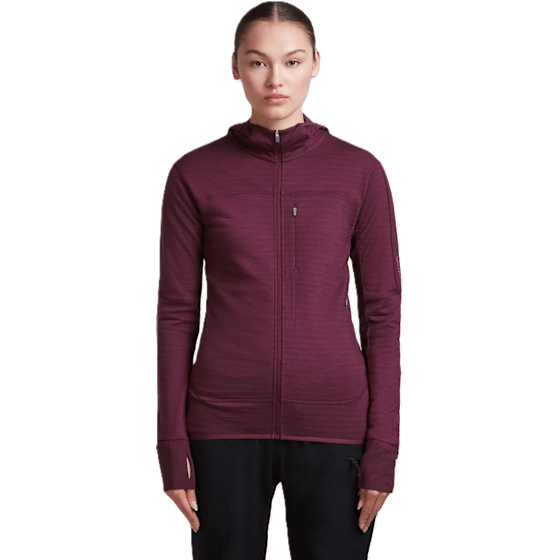 Merino Blend 300™ Descender LS Zip Hoodie Dame