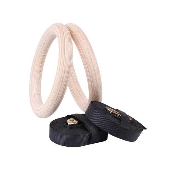 Y&Y Gym Rings Wood