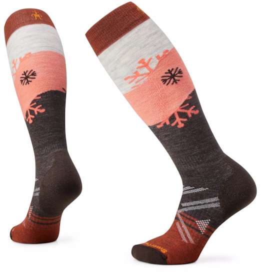 Ski Full Cushion Snowpocalypse Pattern OTC Socks Dame