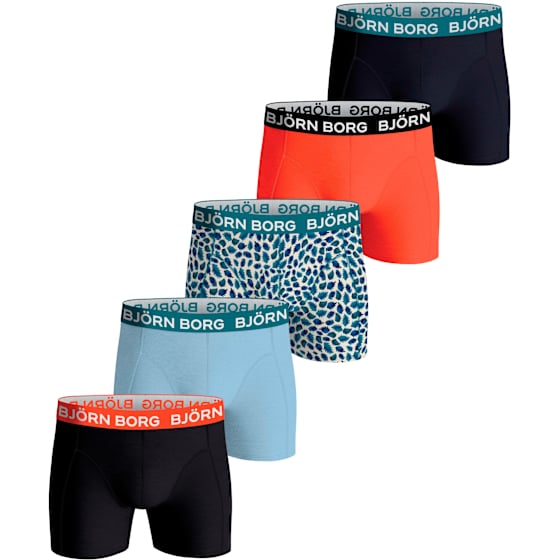 Cotton Stretch Boxer 5pk Herre