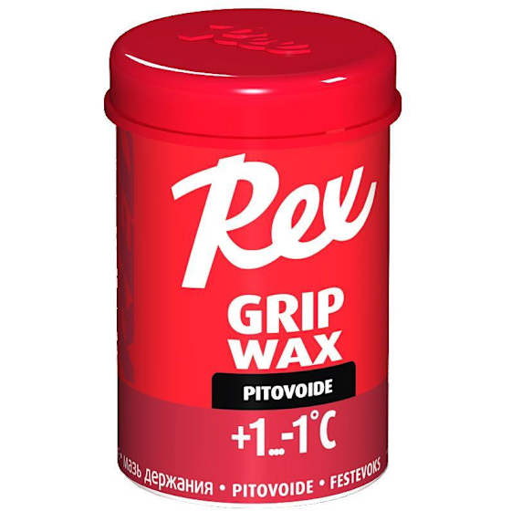 Grip waxes. 45 g Red +1...-1°C