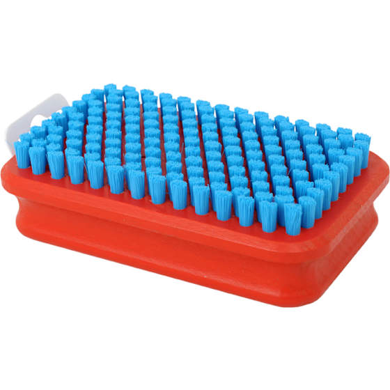T160B Brush rect., fine blue nylon