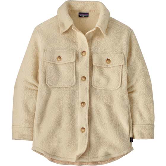 Retro Pile Shacket Dame
