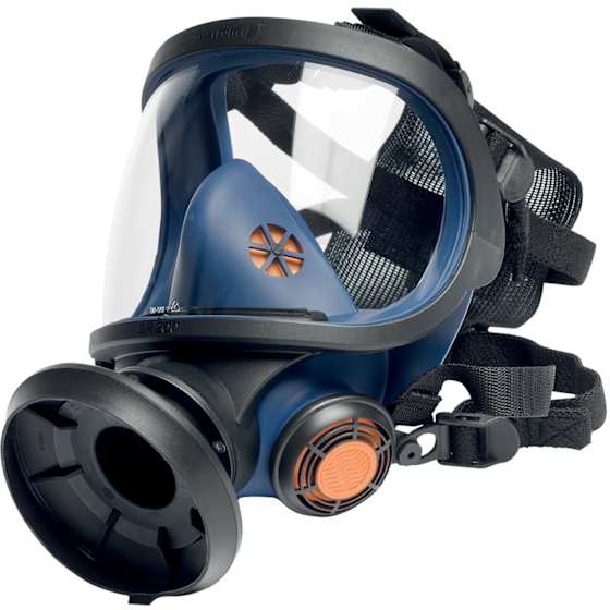 Racing mask with replaceable filter - No Size