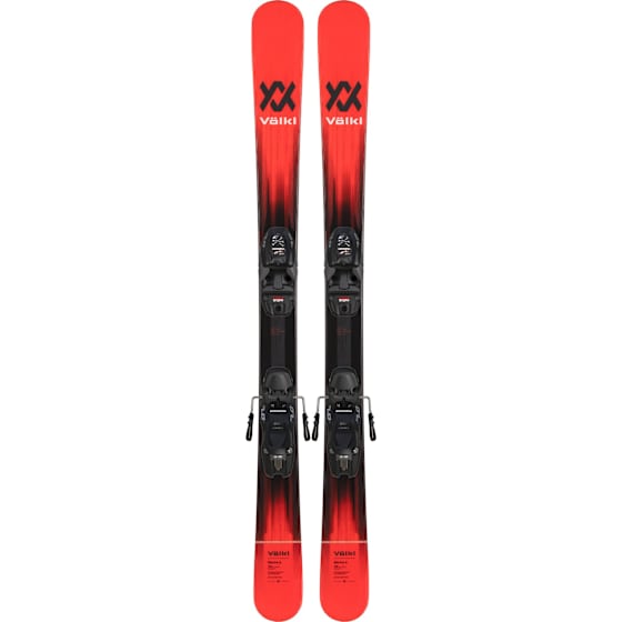 Ski Völkl Racetiger Jr + Fixations Marker VMotion 4.5 GW – Pack Ski Enfant 2024, Rot, Taille Junior