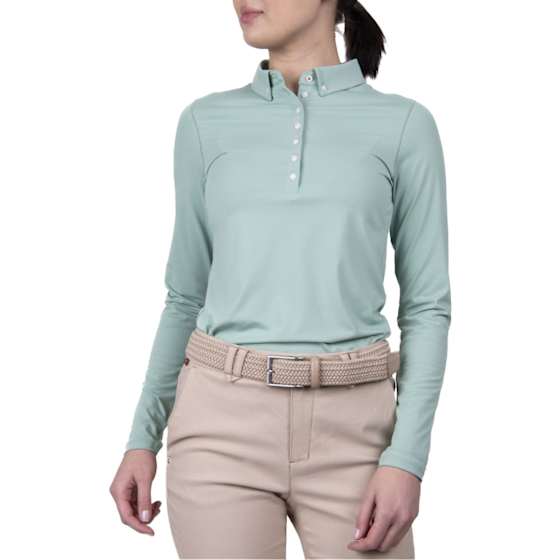 Scotscraig Polo L/S Dame