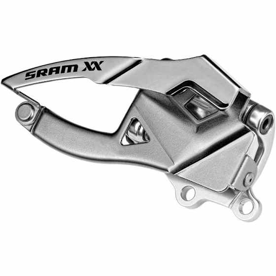 SRAM XX 2x10-delt MTB-forgir, direktemontert, S1 28/42, topptrekk