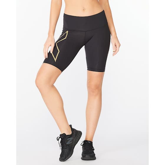 Light Speed Mid-Rise Compression Shorts W
