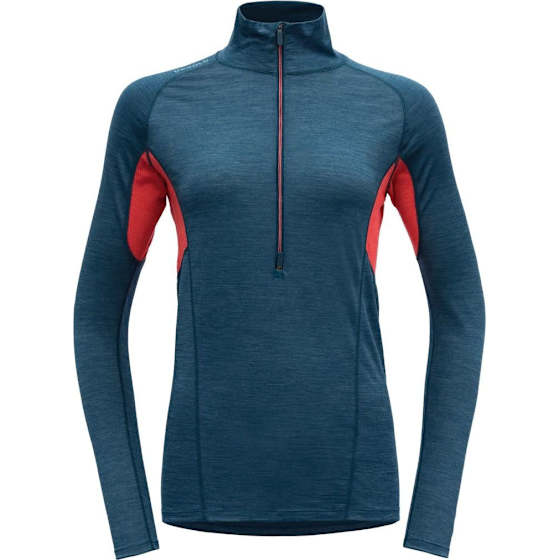 Running Merino 130 Zip Neck Dame
