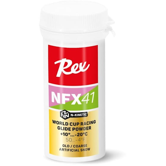 NFX 41 Pink/Green UHW Gammel/grovkornet og kunstig snø