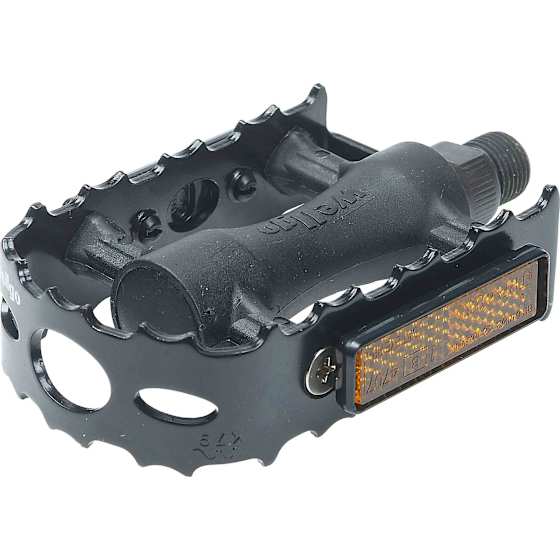 Pedal Wellgo 9/16 Sort ALU