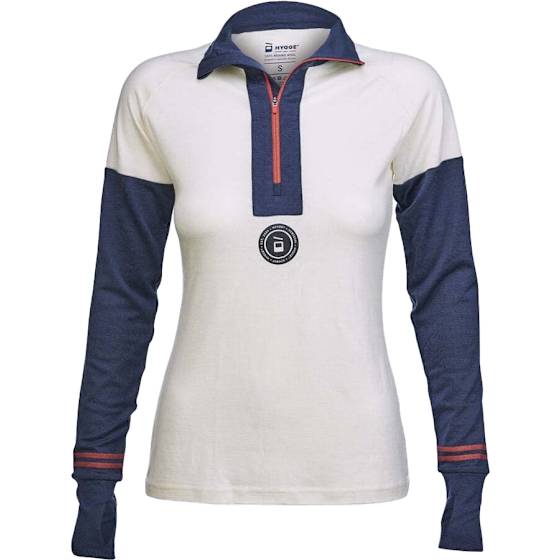 Hyggewool Zip Neck Dame