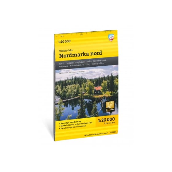 Stikart Oslo: Nordmarka nord