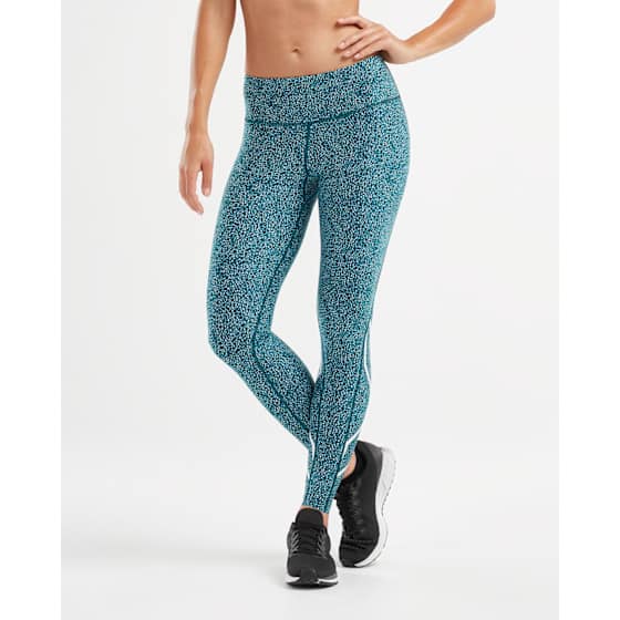 Print Mid-Rise Compression Tights W