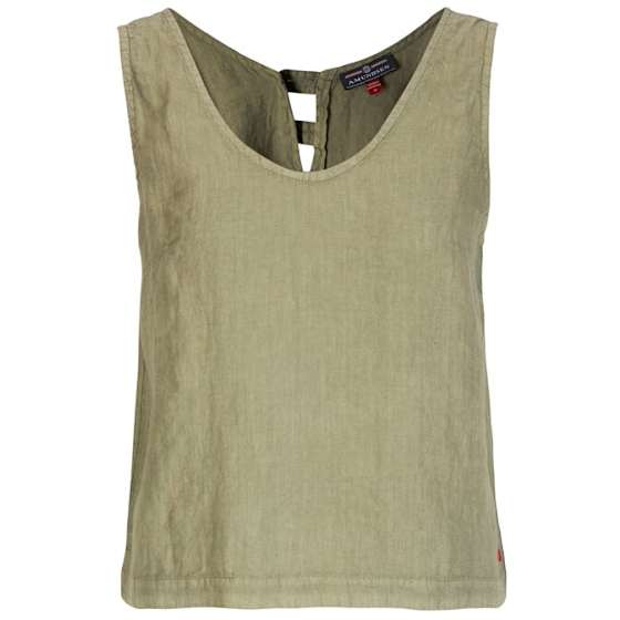 Safari Linen Top Womens