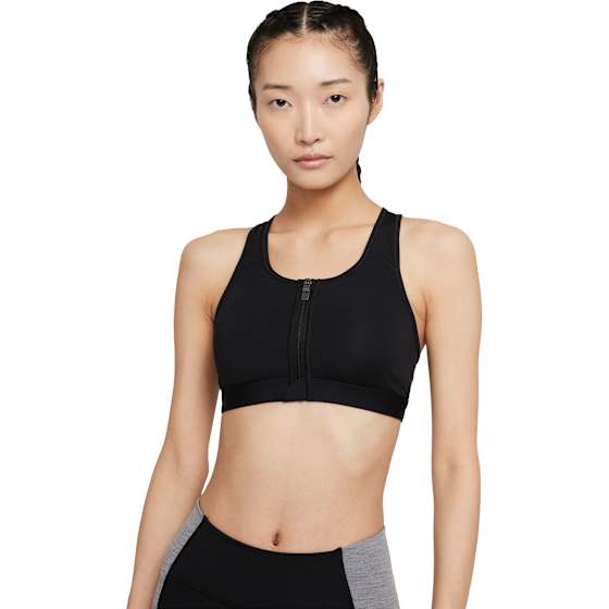 Medium Support Padded Zip-front Sports Bra